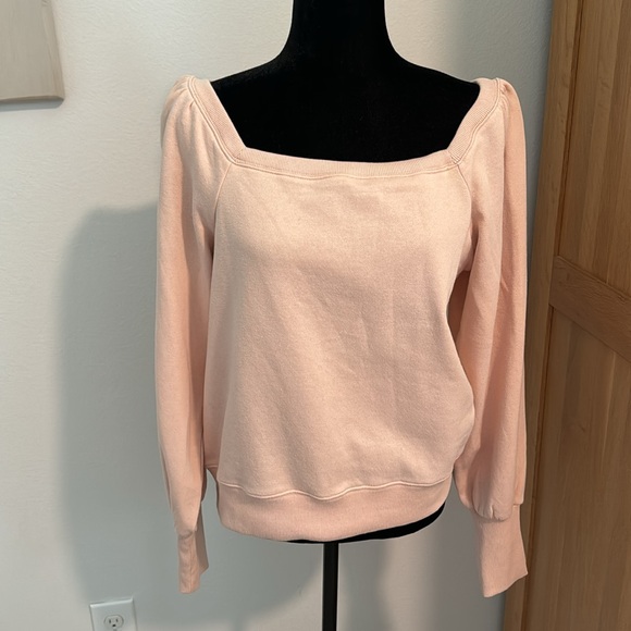 NWOT Rebecca Minkoff Square Neck Sweatshirt - Picture 4 of 8